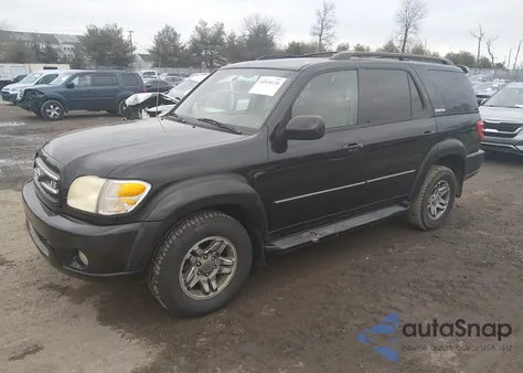2003 Toyota Sequoia Limited V8 from USA, damaged, VIN 5TDBT48A53S164317